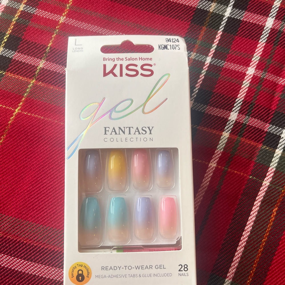 KISS Gel Fantasy Collection - Multicolor Nails